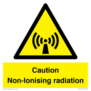 Caution Non-Ionising radiation